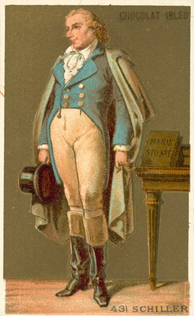 Friedrich von Schiller, Duitse dichter, filosoof, historicus en toneelschrijver door French School